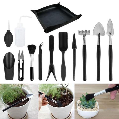 12/13pcs a Set Mini Tools for Succulent/Cactus/Bonsai