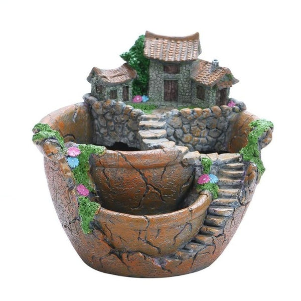 Decorative Small Plant Pot/Planter (Indoor or Outdoor)