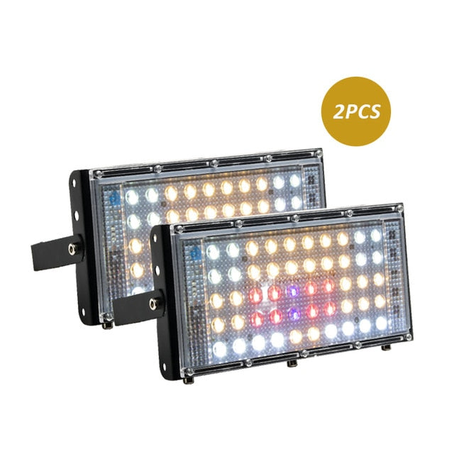 1 or 2pc LED Grow Light For Plants Full-Spectrum