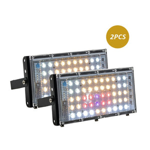 1 or 2pc LED Grow Light For Plants Full-Spectrum