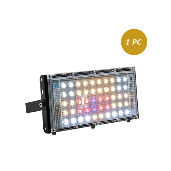 1 or 2pc LED Grow Light For Plants Full-Spectrum