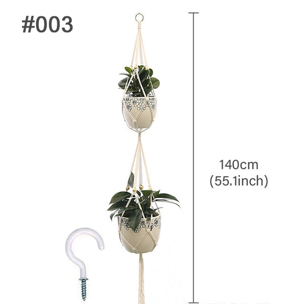 Decorative Plant/Pot Hangers - Handmade Macrame