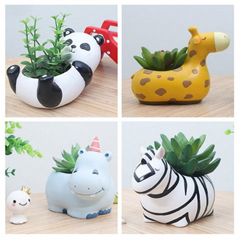 Indoor or Outdoor Plant Animal/Figurine Pot