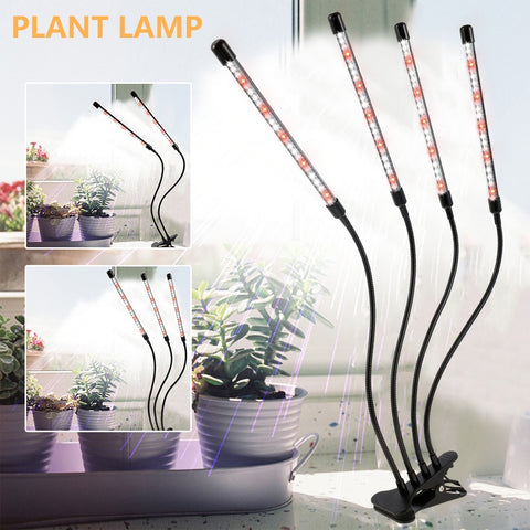 2/3/4 Head Full-Spectrum LED Grow Light with Control